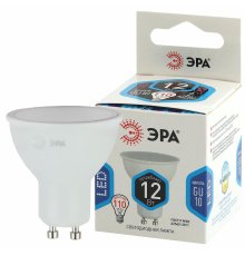 Лампа светодиодная Эра GU10 12W 4000K LED MR16-12W-840-GU10 Б0040890