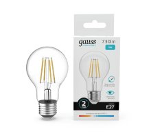 Лампа светодиодная Gauss Filament Elementary E27 9W 4100K 22229