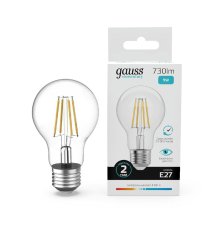 Лампа светодиодная Gauss Filament Elementary E27 9W 4100K 22229