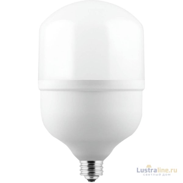Лампа светодиодная Feron E27-E40 70W 4000K Цилиндр Матовая LB-65 25822