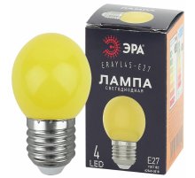 Лампа светодиодная Эра E27 1W 3000K ERAYL45-E27 Б0049576