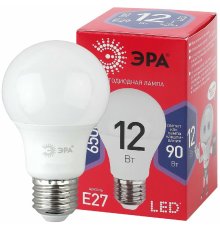 Лампа светодиодная Эра E27 12W 6500K LED A60-12W-865-E27 R Б0045325