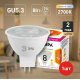 Лампа светодиодная Эра GU5.3 8W 2700K LED Lense MR16-8W-827-GU5.3 Б0054938