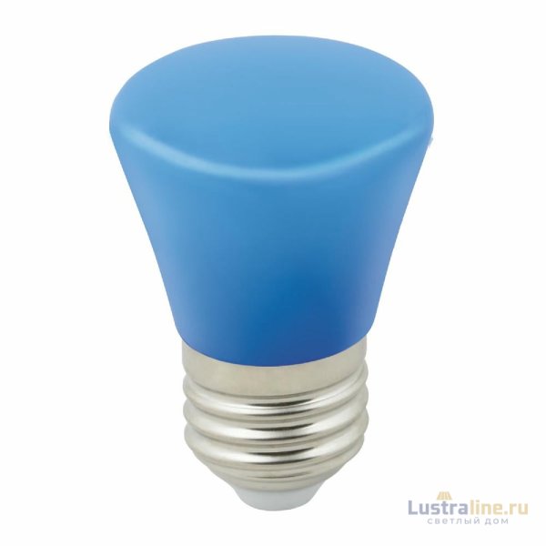 Лампа светодиодная Volpe Decor color LED-D45-1W/BLUE/E27/FR/С BELL UL-00005639 Лампа светодиодная Volpe Decor color LED-D45-1W/BLUE/E27/FR/С BELL UL-00005639