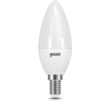 Лампа светодиодная Gauss E14 9,5W 6500K матовая 103101310
