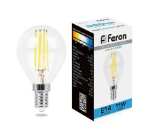 Лампа светодиодная Feron LB-511 Шарик E14 11W 6400K 38225