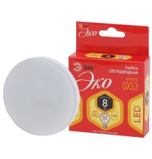 Лампа светодиодная Эра GX53 8W 2700K ECO LED GX-8W-827-GX53 Б0036541