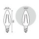 Лампа светодиодная Gauss Basic Filament E14 5,5W 4100K 1031126T