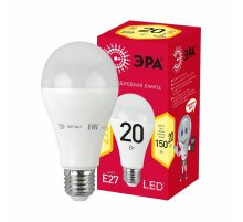 Лампа светодиодная Эра E27 20W 2700K LED A65-20W-827-E27 R Б0050687