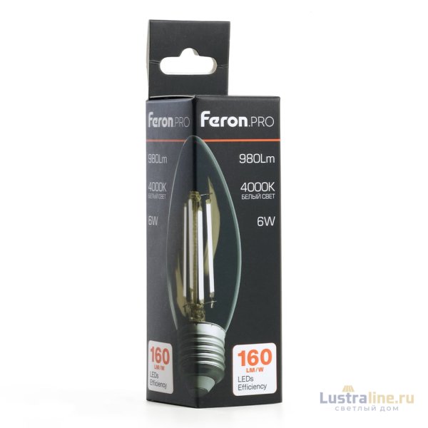 Светодиодная лампа Feron LB-1206 E27 6W 4000K 51239 Светодиодная лампа Feron LB-1206 E27 6W 4000K 51239