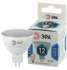 Лампа светодиодная Эра GU5.3 12W 4000K LED MR16-12W-840-GU5.3 Б0040888 УЦ