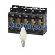 Лампа светодиодная Эра E14 9W 4000K F-LED B35-9w-840-E14 Б0046995