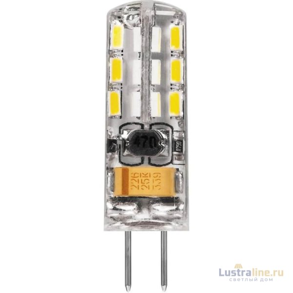 Лампа светодиодная Feron G4 2W 2700K Прямосторонняя Матовая LB-420 25858 Лампа светодиодная Feron G4 2W 2700K Прямосторонняя Матовая LB-420 25858