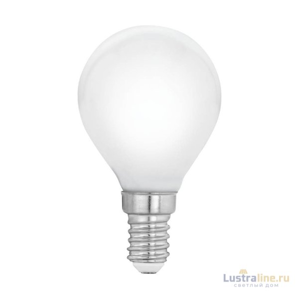 Лампа светодиодная Eglo E14 5W 2700K матовая 12548 УЦ Лампа светодиодная Eglo E14 5W 2700K матовая 12548 УЦ