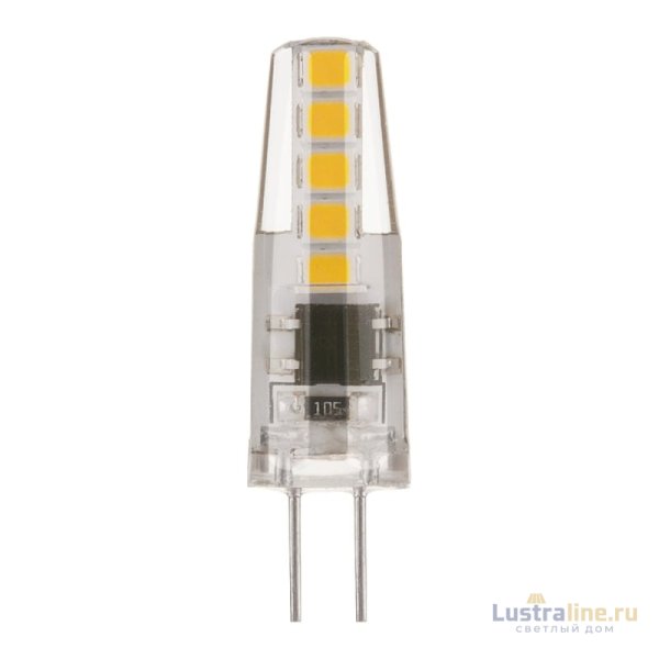 Лампа светодиодная Elektrostandard G4 3W 3300K прозрачная 4690389051692