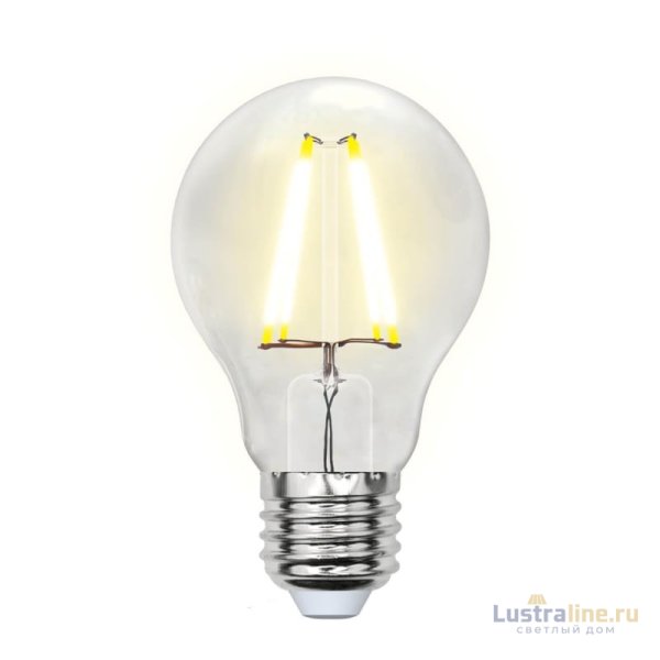 Лампа светодиодная филаментная (UL-00001372) Uniel E27 8W 4000K прозрачная LED-A60-8W/NW/E27/CL PLS02WH Лампа светодиодная филаментная (UL-00001372) Uniel E27 8W 4000K прозрачная LED-A60-8W/NW/E27/CL PLS02WH