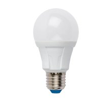 Лампа светодиодная (UL-00005033) Uniel E27 16W 3000K матовая LED-A60 16W/3000K/E27/FR PLP01WH