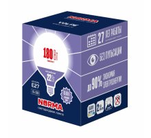 Лампа светодиодная Volpe Norma LED-G120-22W/6500K/E27/FR/NR UL-00010996