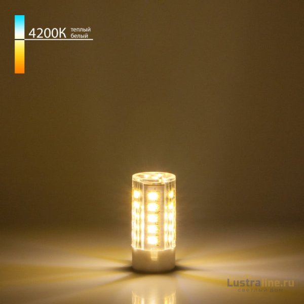Светодиодная лампа Elektrostandard G4 LED 5W 220V 4200K 4690389051739 Светодиодная лампа Elektrostandard G4 LED 5W 220V 4200K 4690389051739