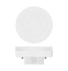 Лампа светодиодная (UL-00001670) Uniel GX53 6W 3000K матовая LED-GX53-6W/WW/GX53/FR PLZ01WH