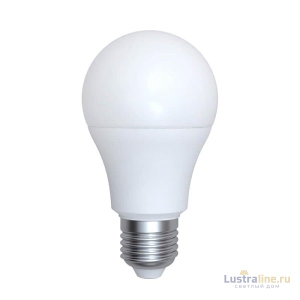 Лампа светодиодная (UL-00006504) Uniel E27 6W 4000K матовая LED-A60-9W/4000K/E27/FR/RA95 PLK01WH