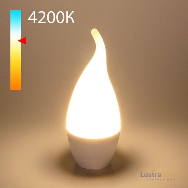 Лампа светодиодная Elektrostandard E14 8W 4200K матовая 4690389152283 Лампа светодиодная Elektrostandard E14 8W 4200K матовая 4690389152283