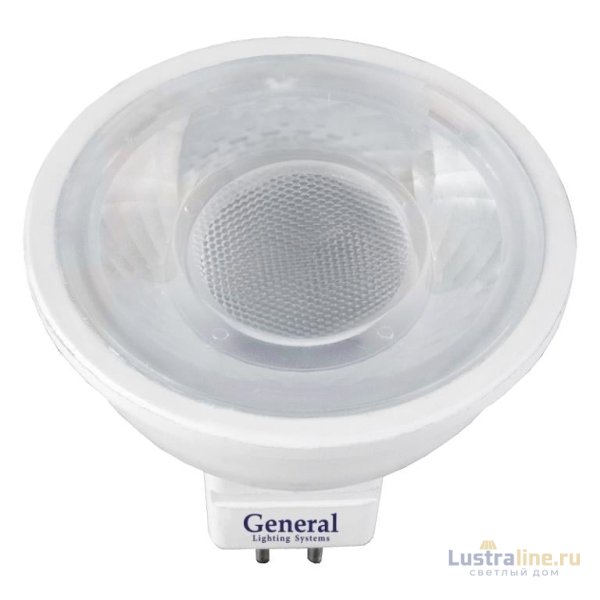 Светодиодная лампа General GLDEN-MR16-8-230-GU5.3-3000 636100 Светодиодная лампа General GLDEN-MR16-8-230-GU5.3-3000 636100
