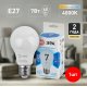Лампа светодиодная Эра E27 7W 4000K LED A60-7W-840-E27 Б0029820