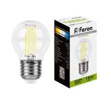 Лампа светодиодная Feron LB-515 Шарик E27 15W 4000K 38253