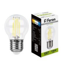 Лампа светодиодная Feron LB-515 Шарик E27 15W 4000K 38253