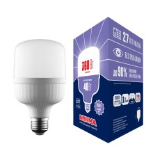Лампа светодиодная Volpe Norma LED-M80-40W/6500K/E27/FR/NR UL-00006790