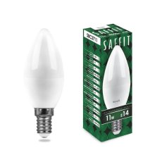 Лампа светодиодная Saffit SBC3711 Свеча E14 11W 4000K 55133