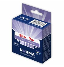 Лампа светодиодная Volpe Norma LED-GX53-7W/6500K/GX53/FR/NR UL-00011425