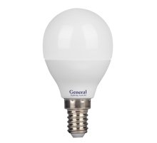 Светодиодная лампа General GLDEN-G45F-20-230-E14-6500 661484