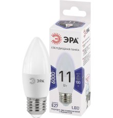 Лампа светодиодная Эра E27 11W 6000K LED B35-11W-860-E27 Б0032985