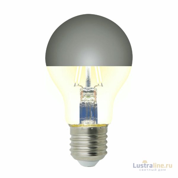 Лампа светодиодная Uniel Sky LED-A60-4W/3000K/E27/CL MIRROR/CHROME PLS02WH UL-00011795
