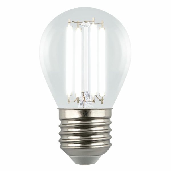 Лампа светодиодная филаментная Uniel LED-G45-4W/4000K/E27/CL GLY01TR UL-00011941
