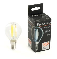 Лампа светодиодная Feron LB-1708 E14 8W 6400K 51261