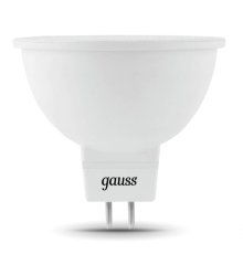 Лампа светодиодная Gauss GU5.3 7W 4100K матовая 101505207