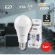 Лампа светодиодная Эра E27 21W 6000K LED A65-21W-860-E27 Б0035333