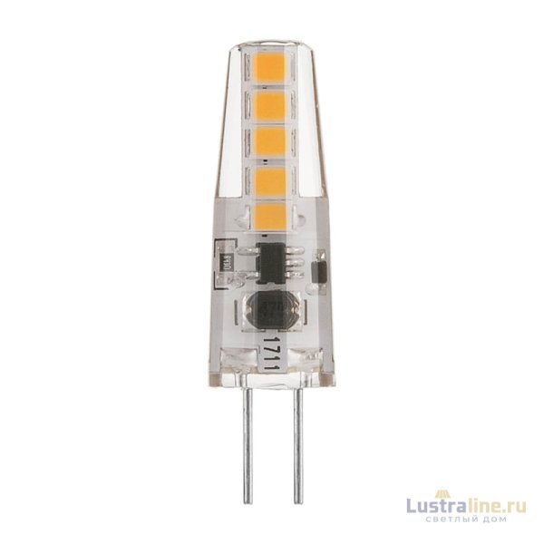 Лампа светодиодная Elektrostandard G4 3W 4200K прозрачная 4690389051715 Лампа светодиодная Elektrostandard G4 3W 4200K прозрачная 4690389051715