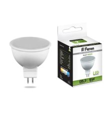 Лампа светодиодная Feron MR16 G5.3 5W 4000K Грибок матовая LB-24 25126