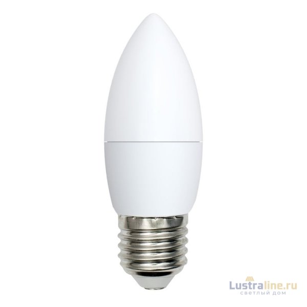 Лампа светодиодная (UL-00003805) Volpe E27 9W 6500K матовая LED-C37-9W/DW/E27/FR/NR