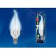 Лампа светодиодная (UL-00002414) Uniel E27 7W 3000K матовая LED-C37 7W/WW/E27/FR PLP01WH