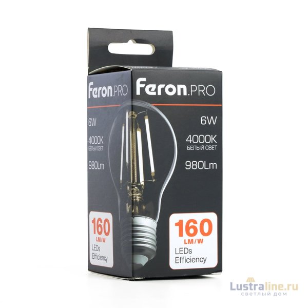 Светодиодная лампа Feron LB-1106 E27 6W 4000K 48890 Светодиодная лампа Feron LB-1106 E27 6W 4000K 48890