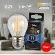 Лампа светодиодная Эра E27 11W 4000K F-LED P45-11w-840-E27 Б0047015