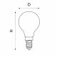 Лампа светодиодная Lightstar E14 6W 4000K 933804