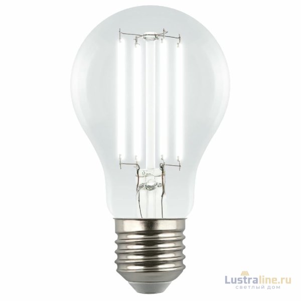 Лампа светодиодная филаментная Uniel LED-A60-7W/4000K/E27/CL GLY01TR UL-00011935