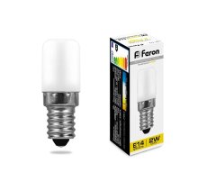 Лампа светодиодная Feron E14 2W 2700K Цилиндр Матовая LB-10 25295
