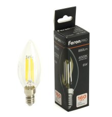 Светодиодная лампа Feron LB-1206 E14 6W 4000K 51245